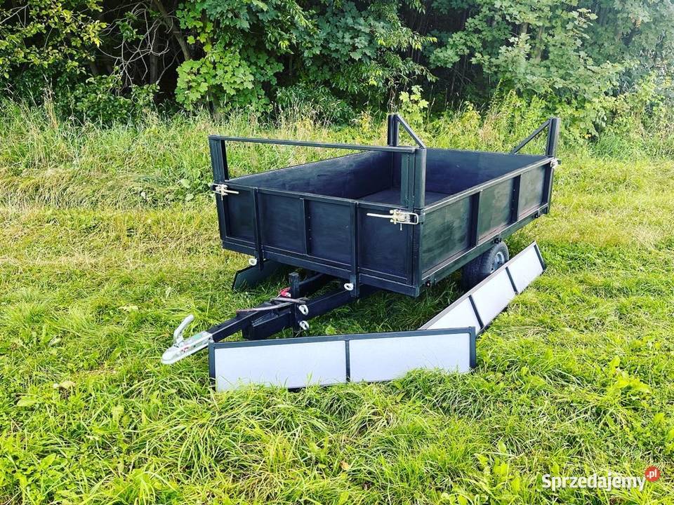 Przyczepa komunalna do mini ciągnika sadownicza Dom i Ogród Olkusz