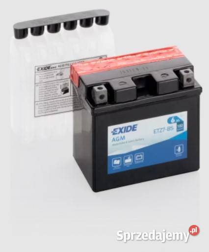 EXIDE ETZ7BS YTZ7BS 12V 6Ah 100A EN P Wrocław sprzedam