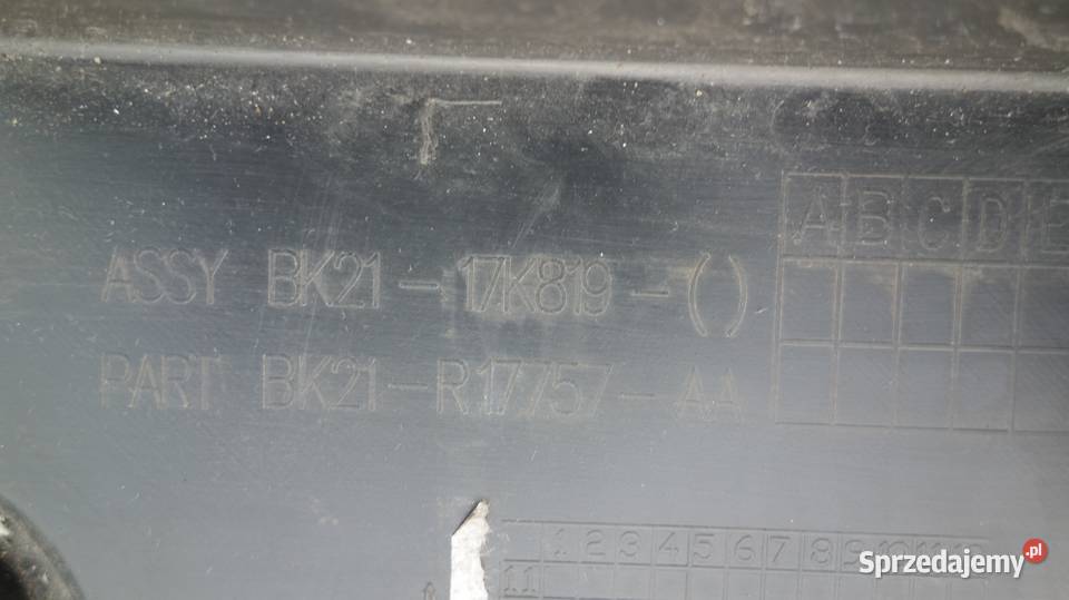 FORD TRANSIT CUSTOM 13 ZDERZAK PRZÓD PRZEDNI Motoryzacja Ruda Śląska sprzedam