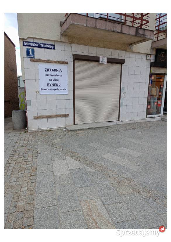 Wynajmę lokal handlowousługowy ścisłe centrum Wynajem Starachowice