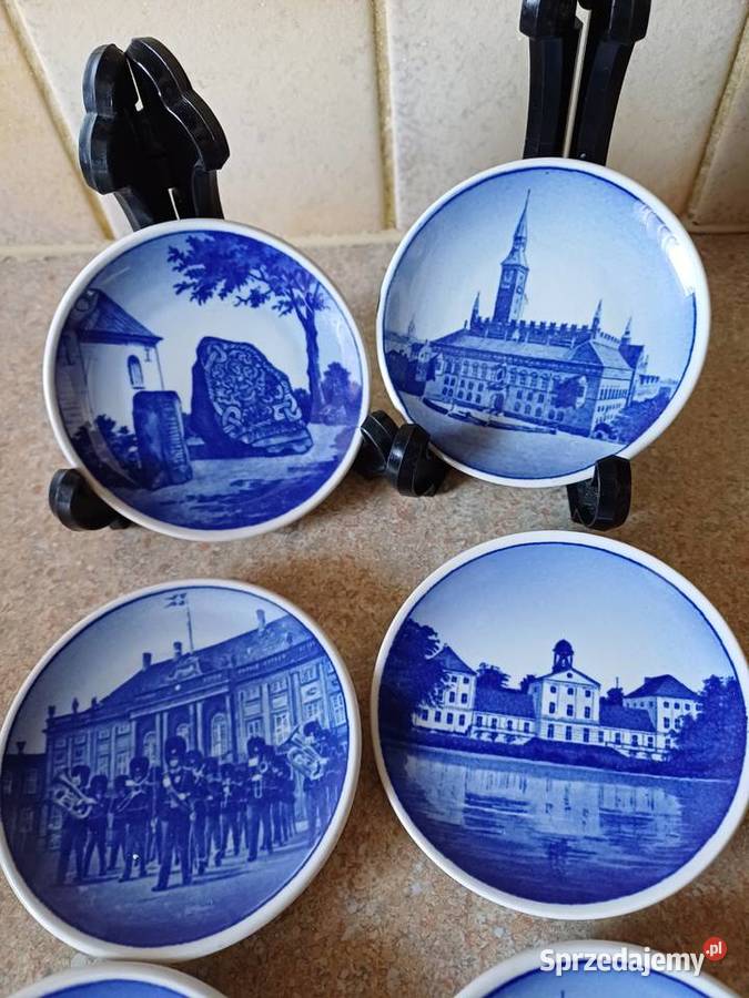 vintage miniaturowe talerzyki Nowy Targ sprzedam