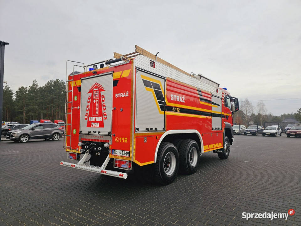 MAN TGS 26440 6x6 9500 l woda 950 piana