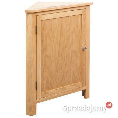 vidaXL Szafka narożna 59 x 45 x 80 lite drewno mazowieckie Warszawa