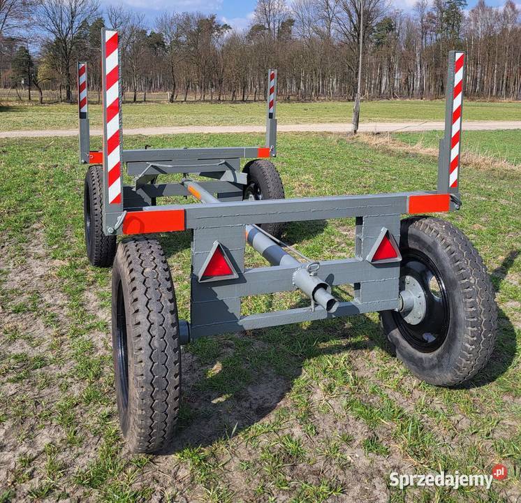 Dłużyca do drewna wóz metalowy Woźniki