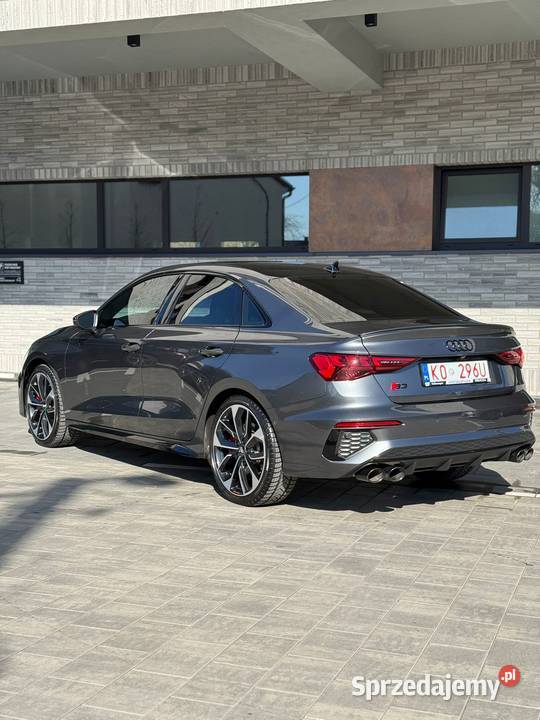Audi S3 Limousine 20 benz 306 2023 Quattro Niepołomice