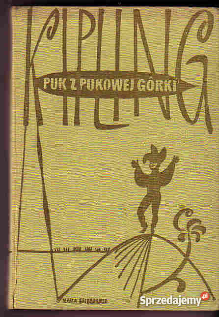 4184 PUK Z PUKOWEJ GÓRKI RUDYARD KIPLING Beletrystyka, powieści Czyrna
