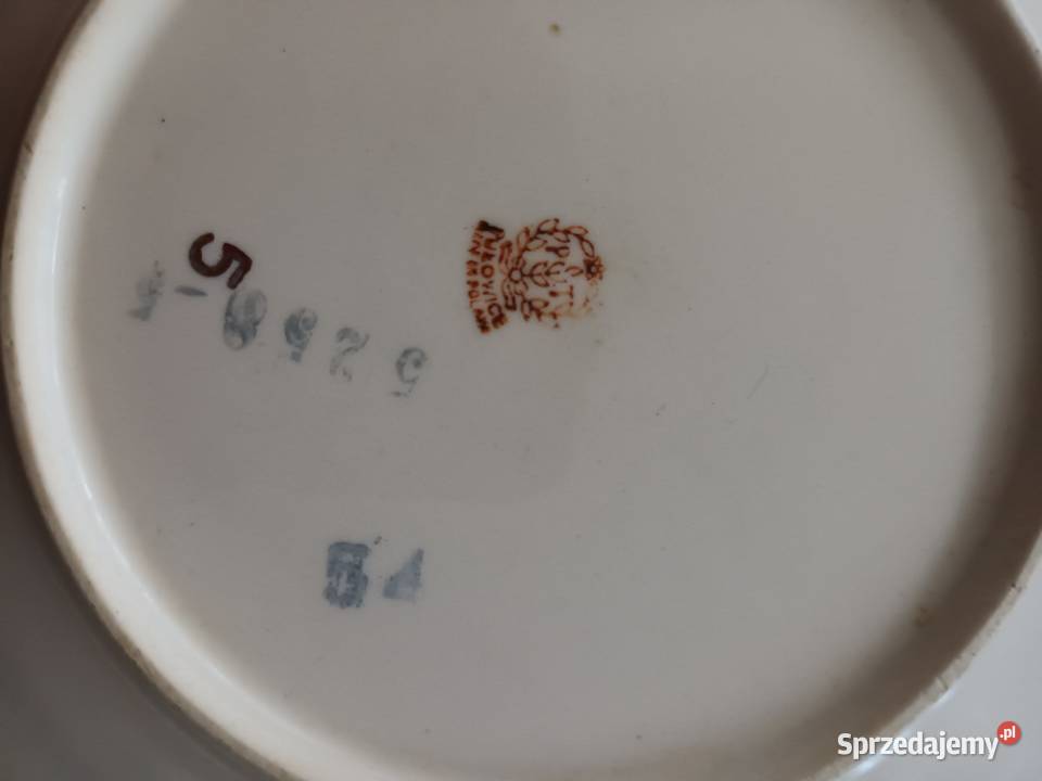 Talerzyki z Porcelitu Tułowice 5 Porcelana i szkło