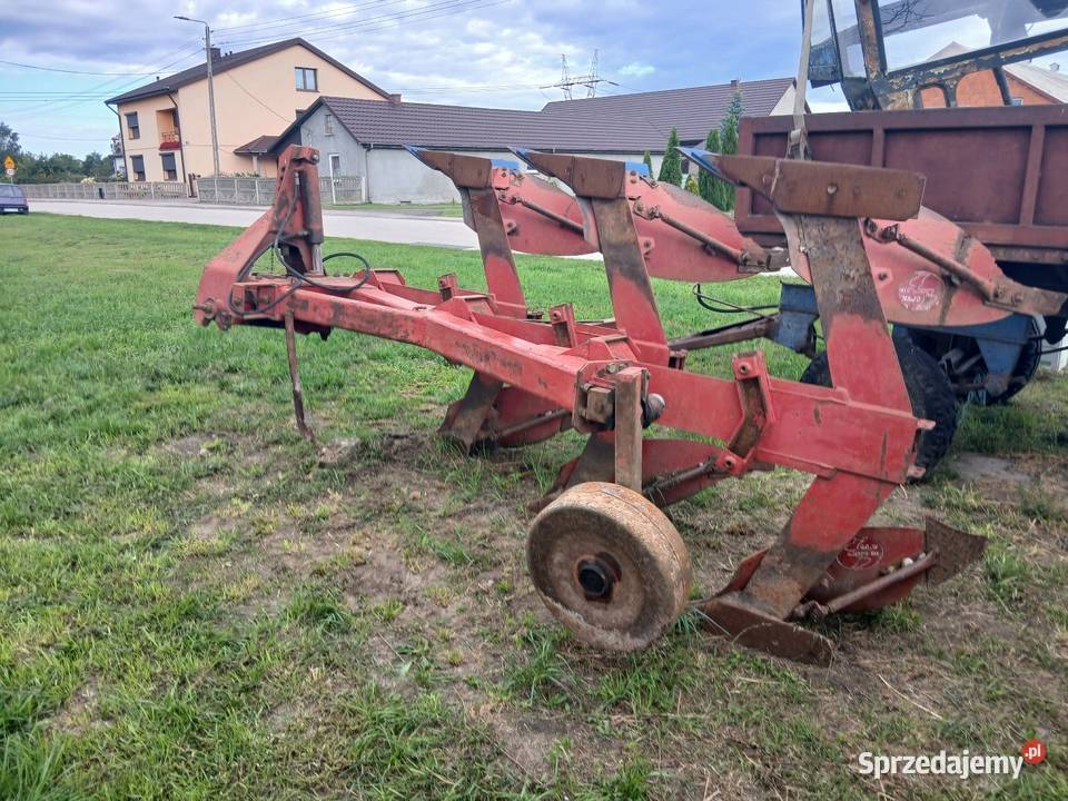 Plug obrotowy 3 skibowy NAUD sprezynaKola nieuszkodzony Konin