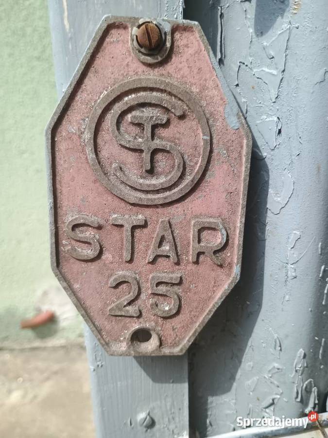 Sprzedam emblemat star 25 orginalny Pozostałe Bydgoszcz sprzedam