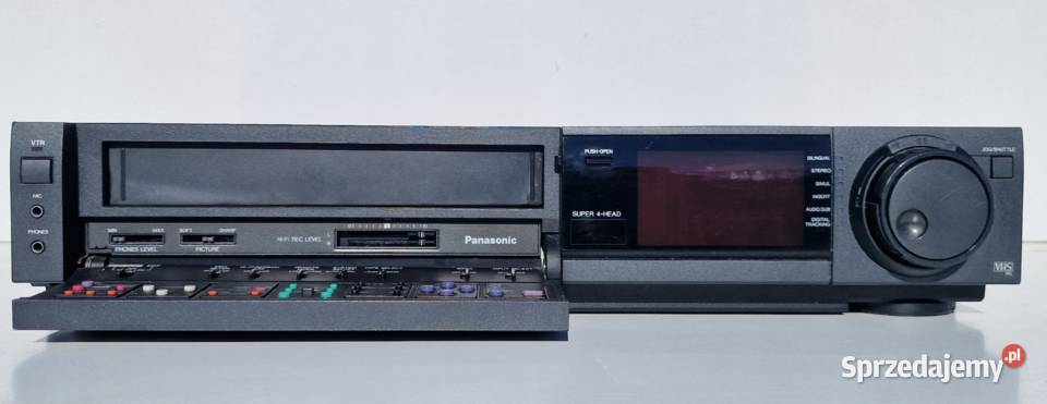 Video magnetowid Panasonic NVF75 NV F 75 VHS Magnetowidy Międzychód
