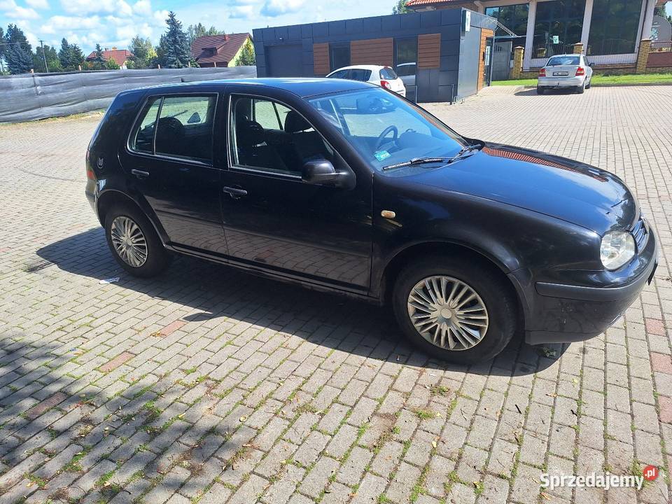 VW Golf 4 IV 16 101 SR LPG KLIMA czarny Choceń sprzedam