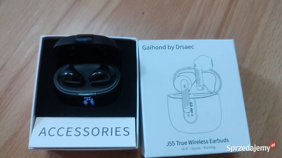 słuchawki bezprzewodowe J55 True Wireless