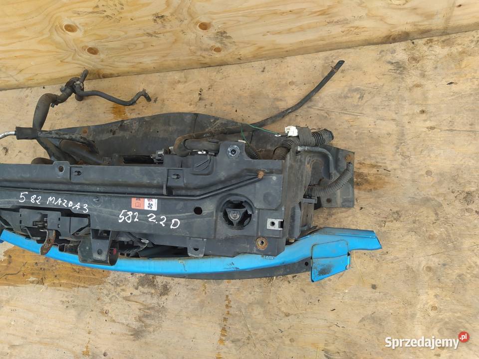 MAZDA 3 BL PAS PRZEDNI KOMPLET 22D 38J Zbierkowo