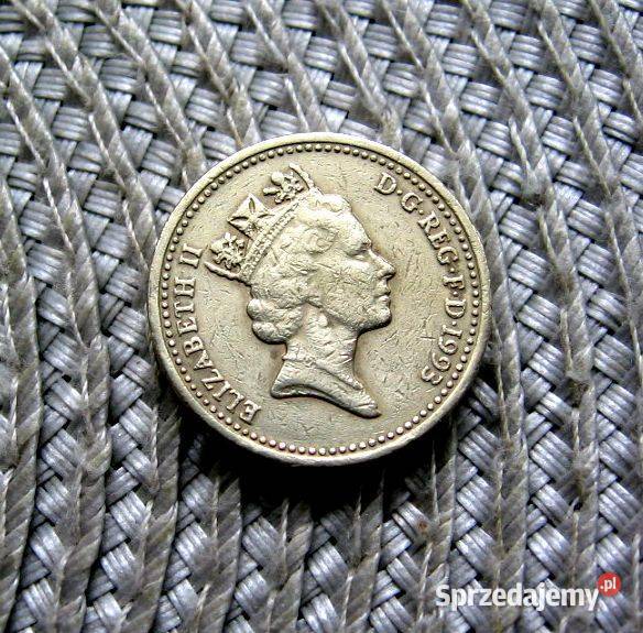Wielka Brytania 1 Funt 1993r Kalisz