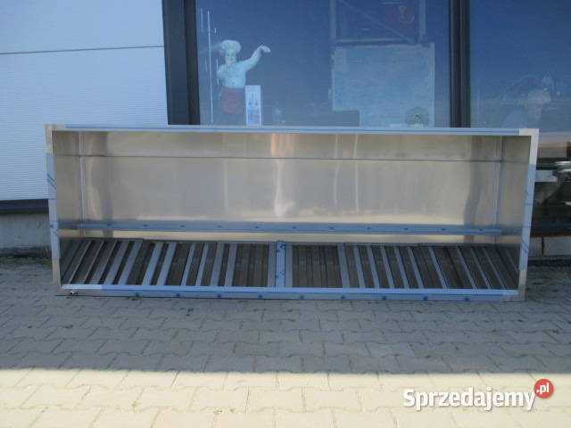 NOWY Okap Skrzyniowy Z Filtrami 2900x1000x450 Ostrów Wielkopolski sprzedam