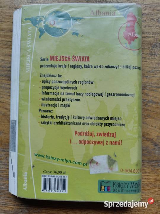 Albania Tibor Dienes przewodnik turystyczny miękka