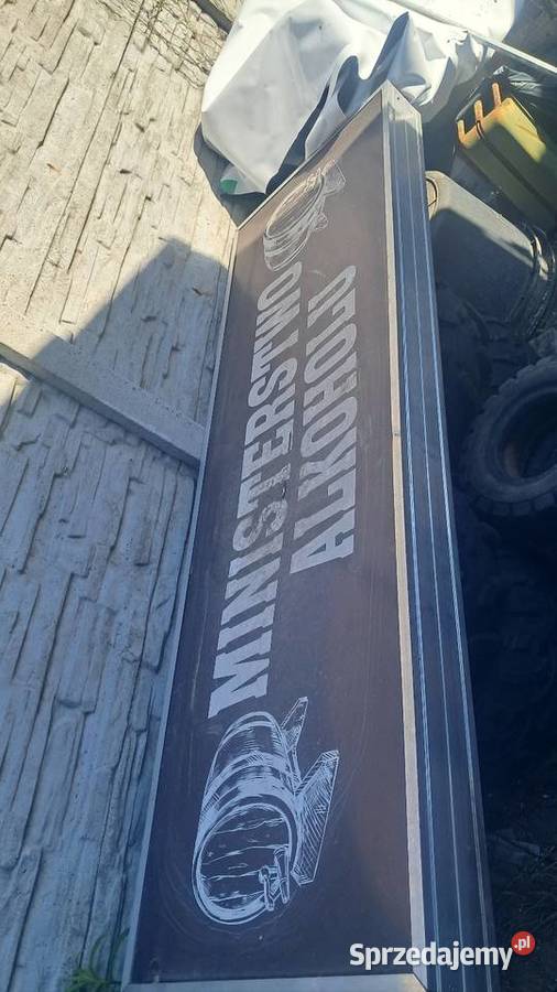 Baner reklamowy podświetlany reklama