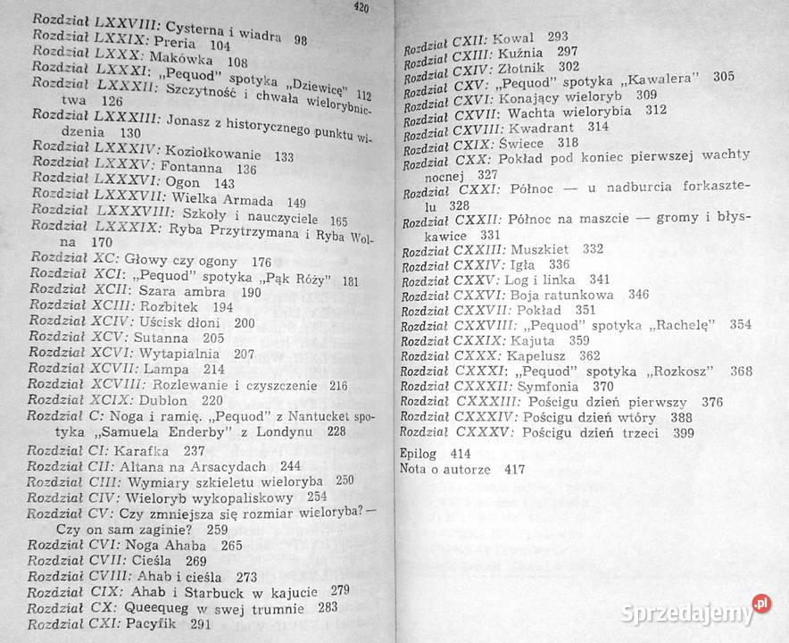 Moby Dick Tom 12 Herman Melville Chełm sprzedam