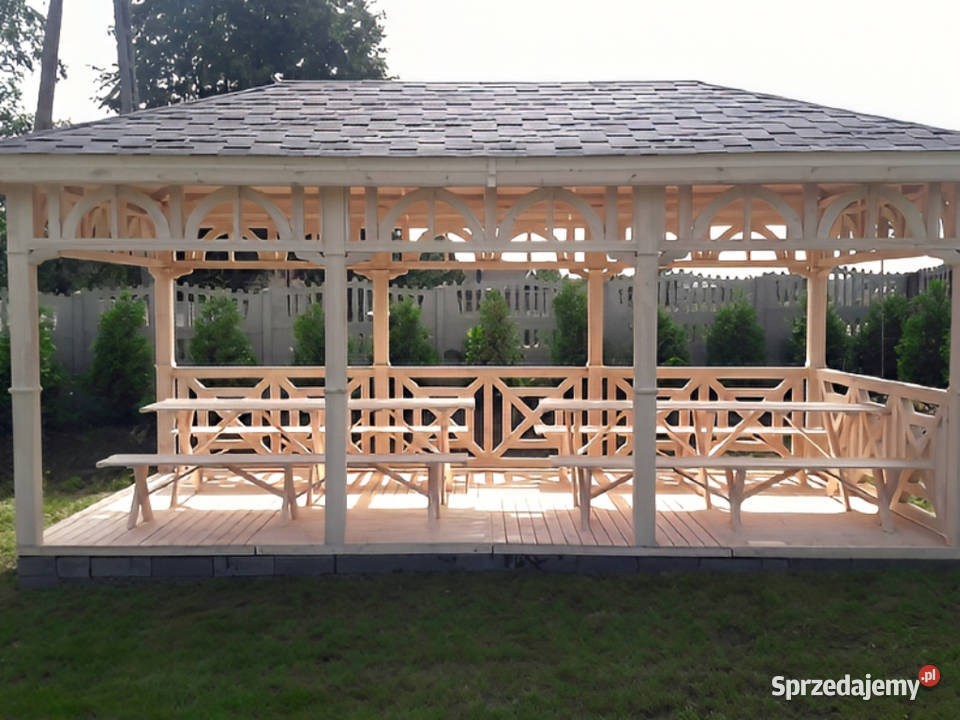 ALTANA 22 3x6 OGRODOWA DREWNIANA PARKOWA ALTANKA