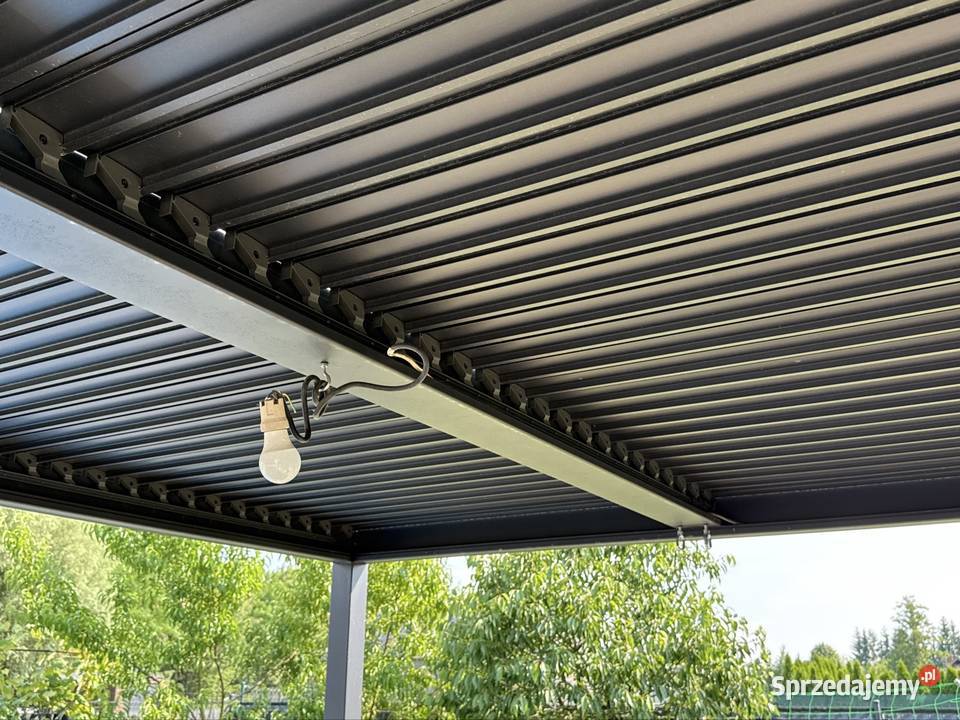 Nowoczesna Pergola aluminiowa 4x3 m Dach lubuskie Świebodzin