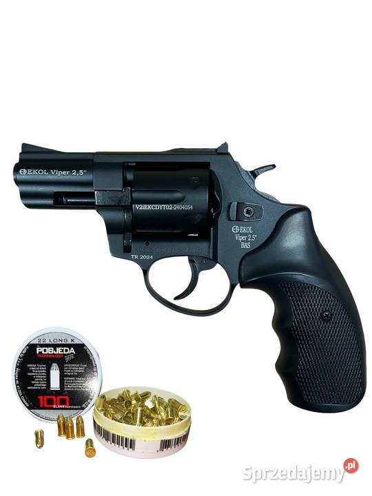 Rewolwer Hukowy 6mm BAS Voltran EKOL Viper 25 Pozostałe Poznań