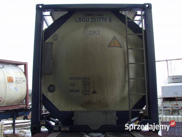 SUPER Kontener 20ft CIMC poj 26 000 litrów L4BN Cysterny Warszawa
