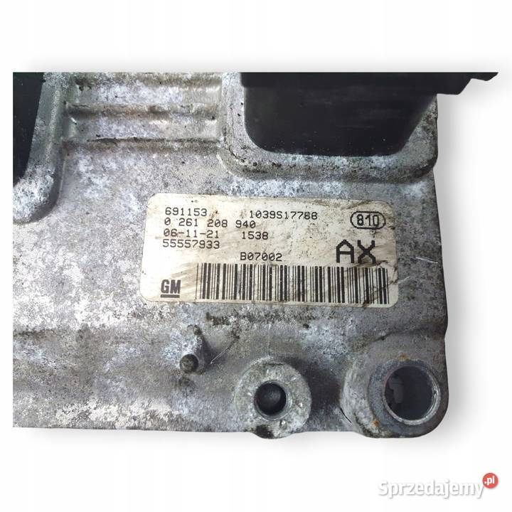 STEROWNIK SILNIKA Opel Corsa C 12 16V 55557933 Komputery Chełm