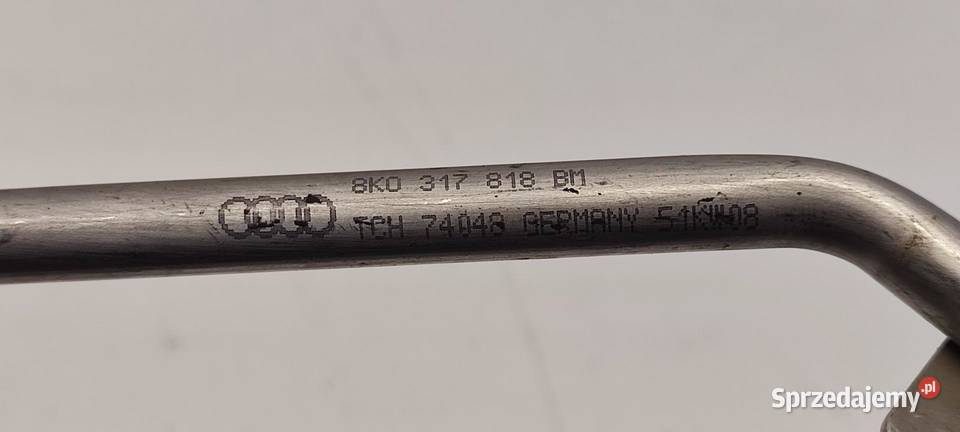 AUDI A4 B8 A5 8T PRZEWÓD OLEJOWY SKRZYNI BIEGÓW