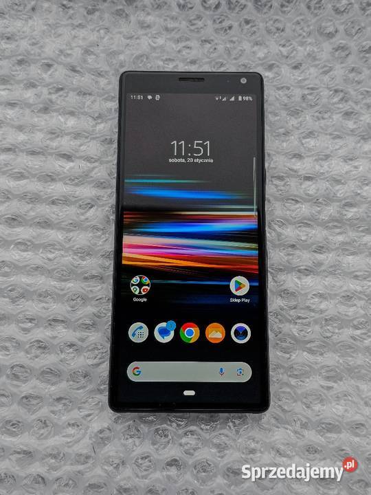 Sony Xperia 10 I4113 364 GB czarna stan etui i Sony Elektronika Tywonia
