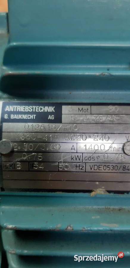 Silnik 075 kW Leszno