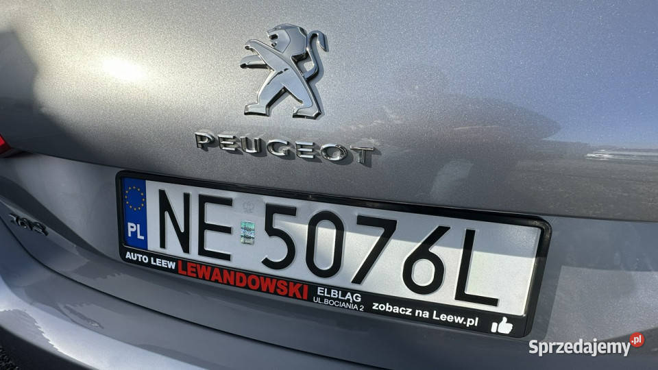 Peugeot 308 Zarejestrowany Ubezpieczony T9 wielofunkcyjna kierownica 308 Elbląg