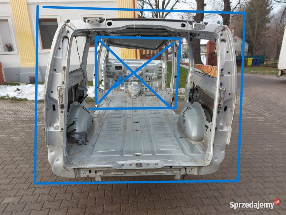 Mercedes EQV w447 Vklasa ćwiartka błotnik lewy osobowe