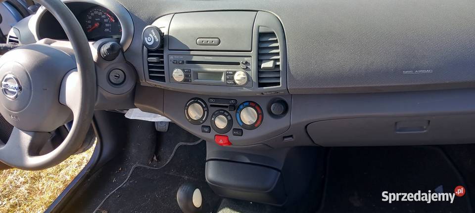 Nissan Micra 12 kat euro4 Rok produkcji 2003 Tuczno