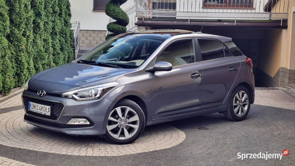 Hyundai i20 Panorama Pakiet Zima 6 Bieg lakier metallic Płońsk sprzedam