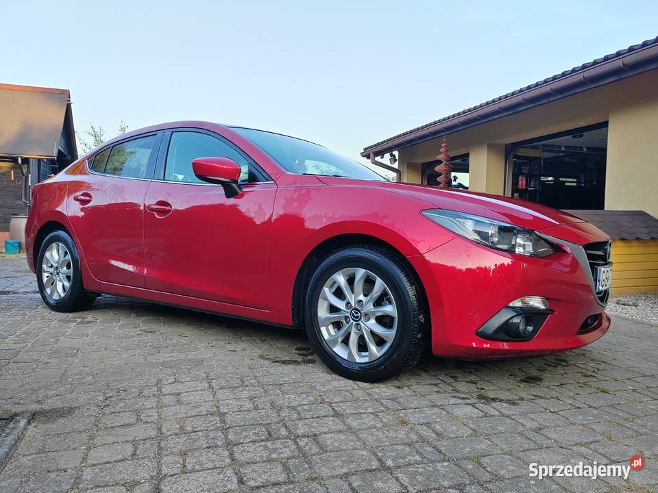 MAZDA 3 sedan salonowy 2014 isofix Kwakowo