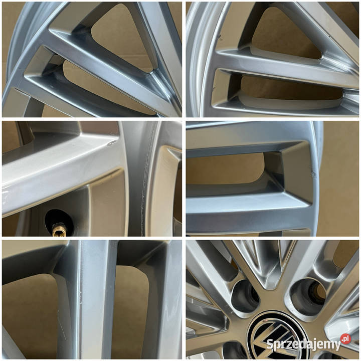 Felgi VW Volkswagen Caddy OE 6Jx16 ET50 5x112 Średnica 16" Gostyń sprzedam