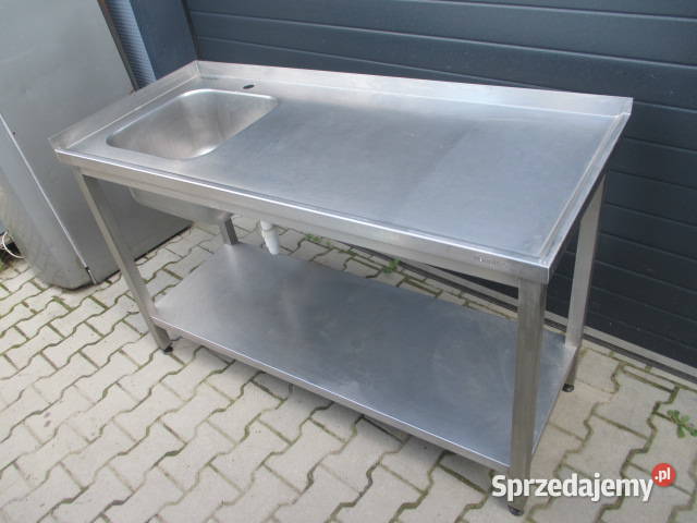 ZLEW GASTRONOMICZNY 1 KOMOROWY Z PÓŁKĄ 1406085 wielkopolskie Ostrów Wielkopolski sprzedam