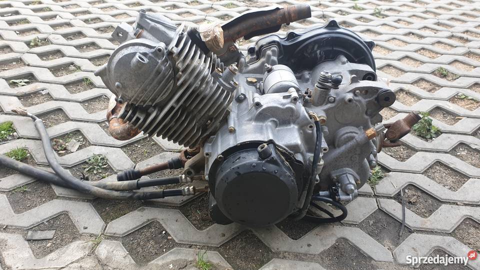 Yamaha Grizzly 350 4x4 Kompletny silnik w stanie czterosuwowy łódzkie
