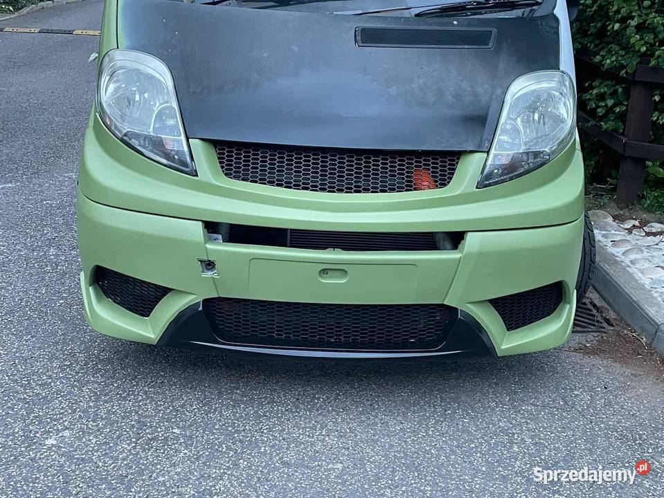 RENAULT TRAFIC 04014 ZDERZAK PRZEDNI Z ATRAPA mazowieckie sprzedam