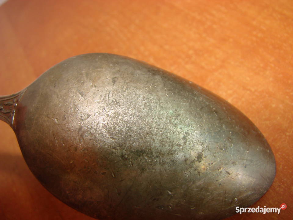 Hefra Met 90 łyżka stołowa wzór romański Antyki, Sztuka, Kolekcje Pruszcz Gdański