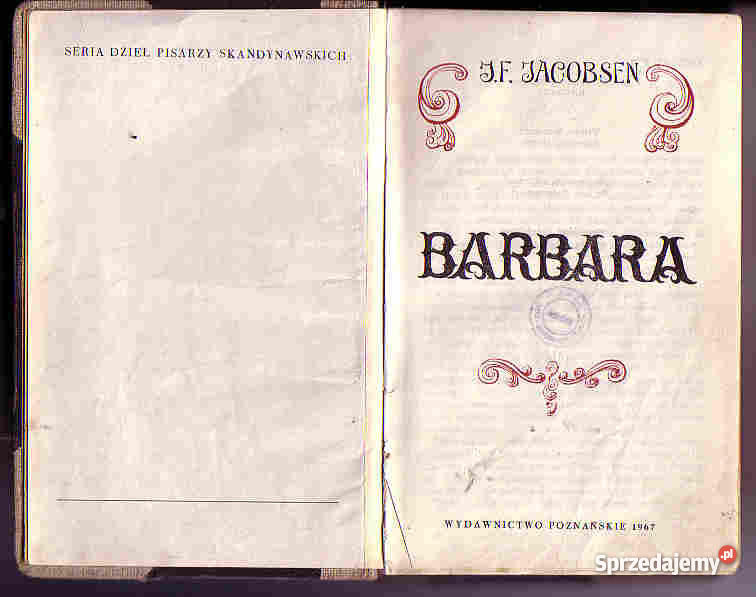 3613 BARBARA JF JACOBSEN Czyrna sprzedam