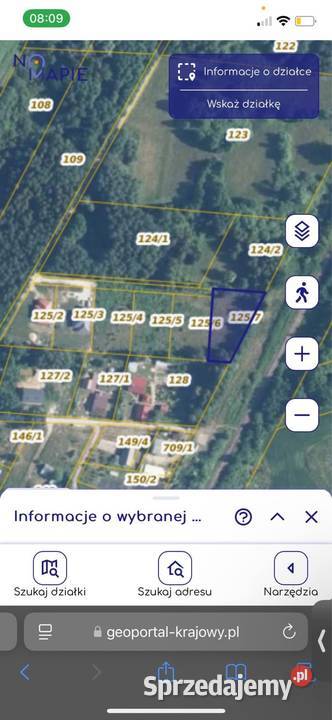 Okazja Działka budowlana 1610 m w malowniczej Sprzedaż sprzedam
