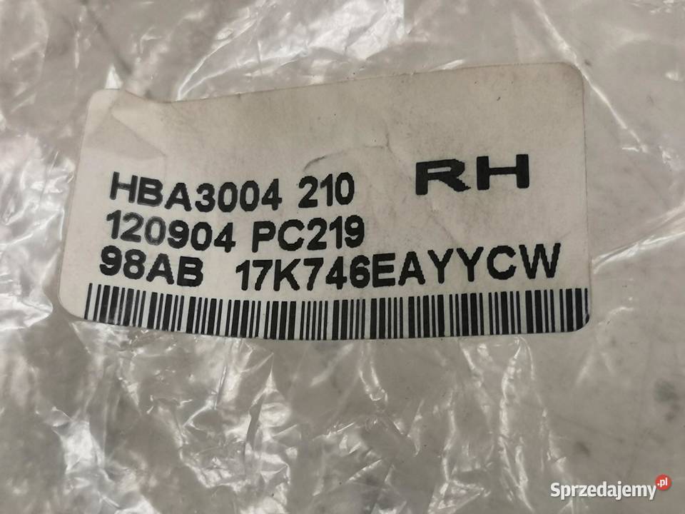 OBUDOWA LUSTERKA PRAWEGO FORD FOCUS 19982004