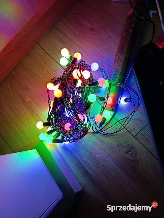 lampki choinkowe kolorowe wielkopolskie sprzedam