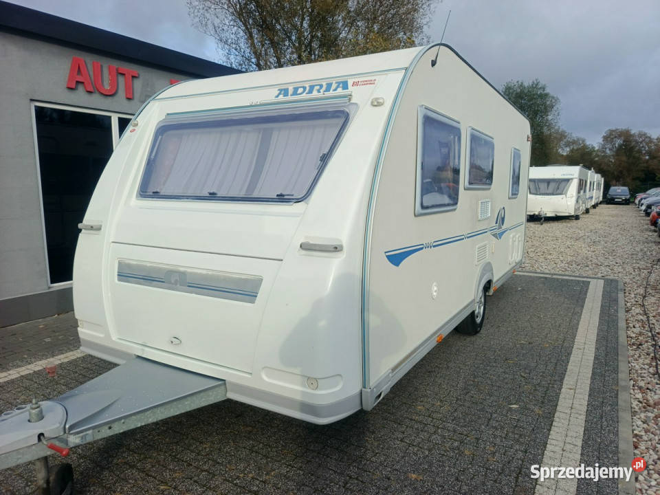 przyczepy kempingowe Adria Adora Piętrowe łóżko lubelskie Chełm