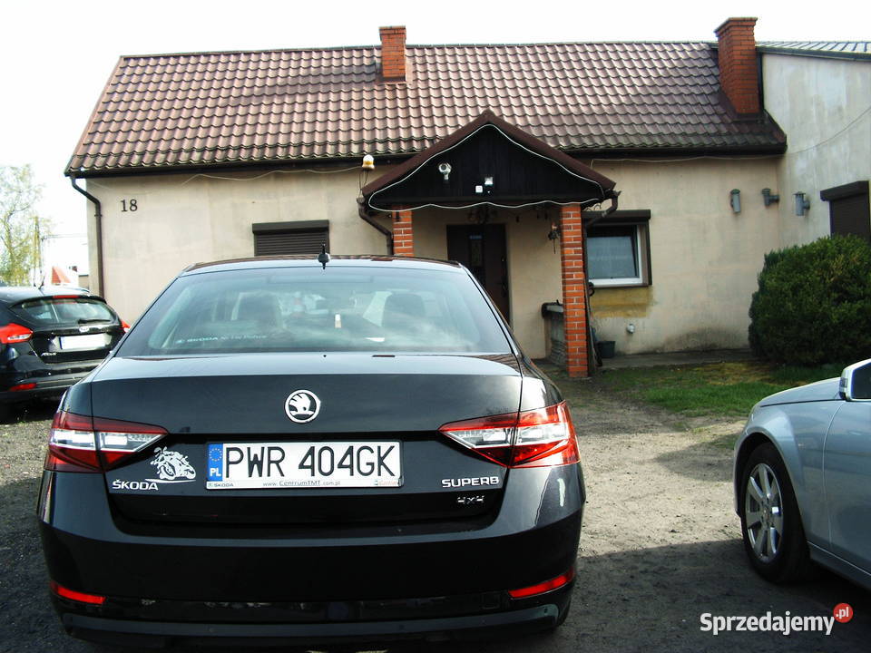 Skoda Superb 20 TDI 2016 r Automat Września