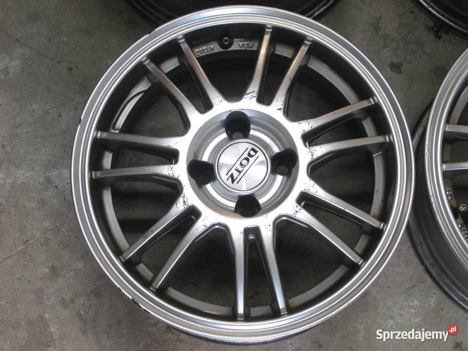 Alufelgi 4x100x15 Toyota Kia Hyundai Suzuki lubelskie sprzedam