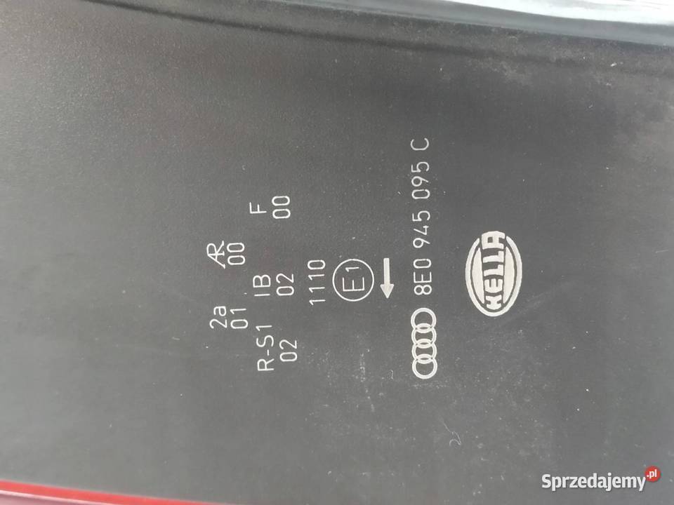 LAMPA TYŁ LEWA SEDAN Audi A4 II 20002006 B6 sprzedam