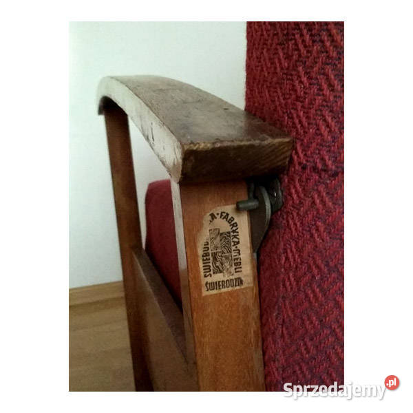 Fotel Amerykanka antyk PRL lata 60 XX w unikat Rzeszów