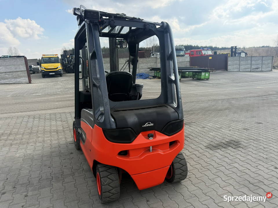 wózek widłowy elektryczny LINDE E25 przesuw Działoszyn